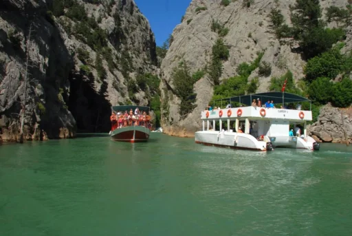Alternative view of Green Canyon Tour from Belek