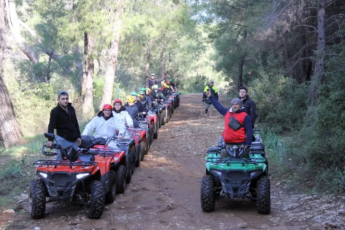 belek quad atv safari turu