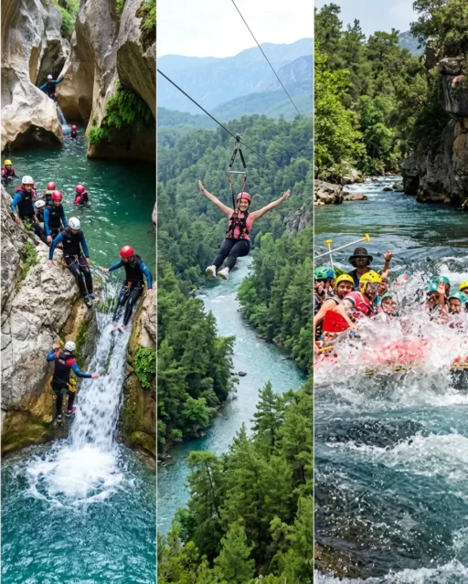 belek-canyoning-rafting-zipline-turu