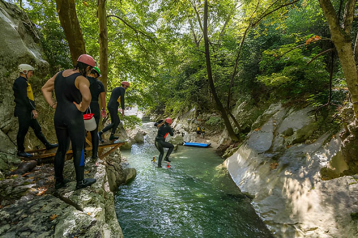 Belek Canyoning Rafting Zipline Tour - Image 6