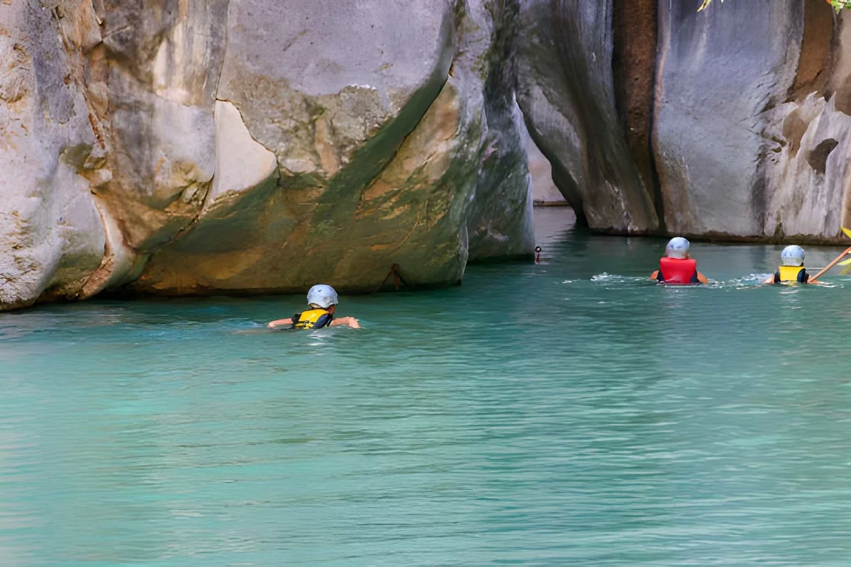 Belek Canyoning Rafting Zipline Tour - Image 7